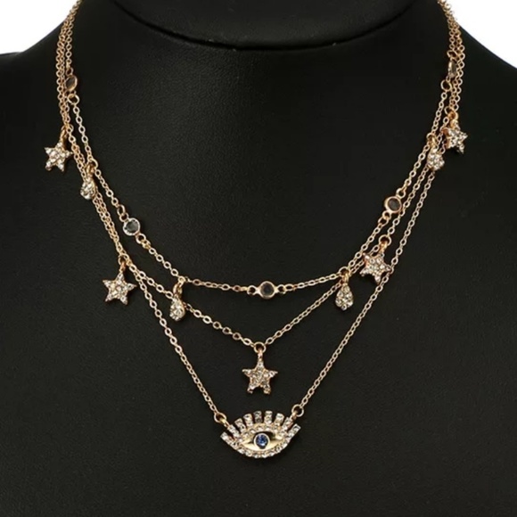 ♡Glory♡ Layered Necklace - Picture 5 of 6